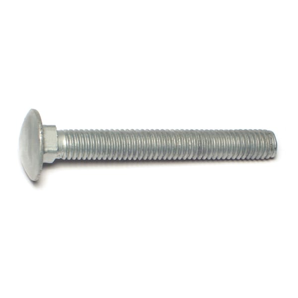 Midwest Fastener Carriage Bolt, Square Neck, 16 (Coarse), 3 in L, Steel, Hot Dipped Galvanized, 50 PK 05505 - main